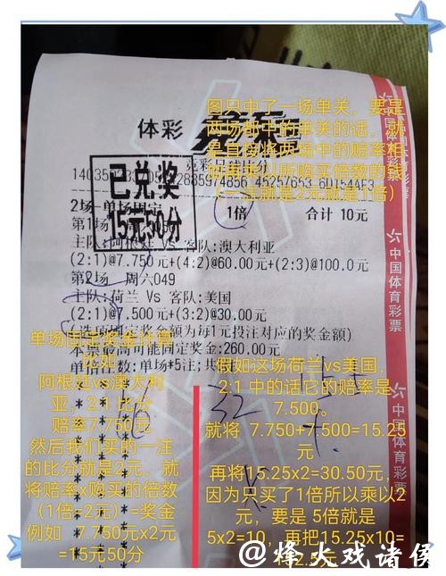 世界杯竞彩:高赔率赛事投注技巧 世界杯竞彩:高赔率赛事投注技巧